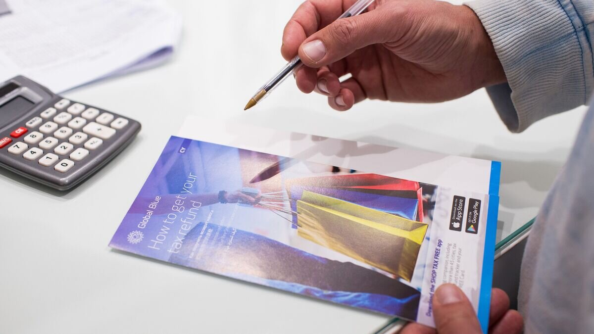    Офис одного из операторов системы tax free в торговом центре© РИА Новости / Кристина Афанасьева