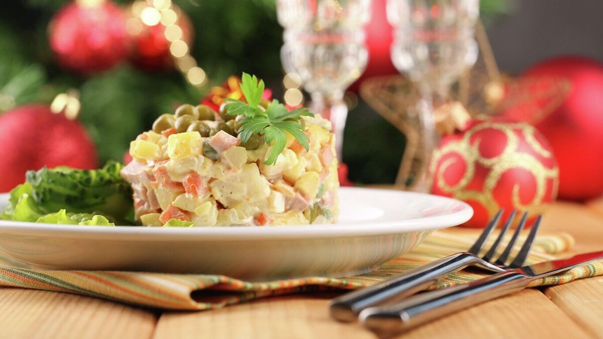    Врач: салат оливье – настоящая калорийная бомба