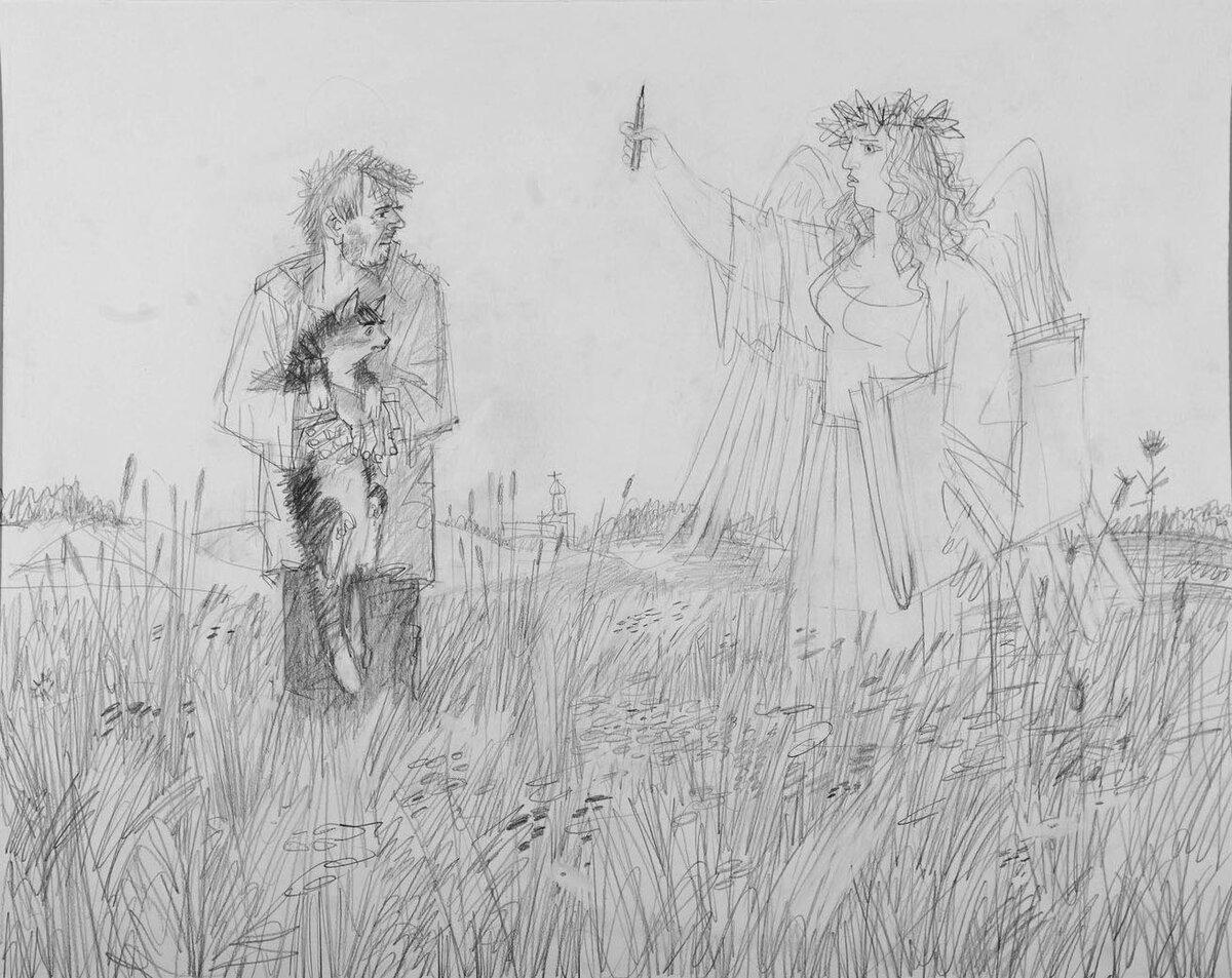 А. Андреев. Муза. 2009. Б. кар.