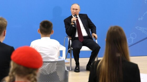    Путин 1 сентября проведет открытый урок "Разговор о важном" Ирина Петрова