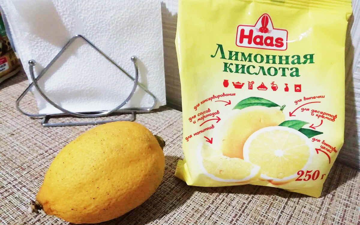 Чистка кофемашины лимонной кислотой, пропорции