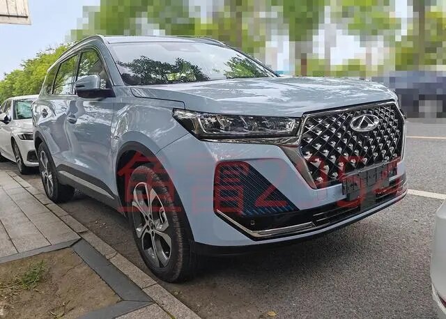 На фото из соцсети: Гибридный кроссовер Chery Tiggo 7 Pro e+