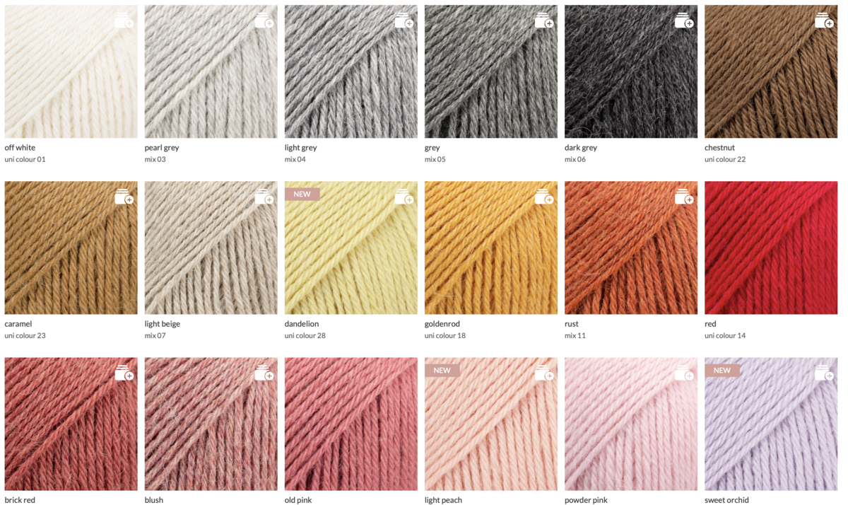 дропс норд цвета