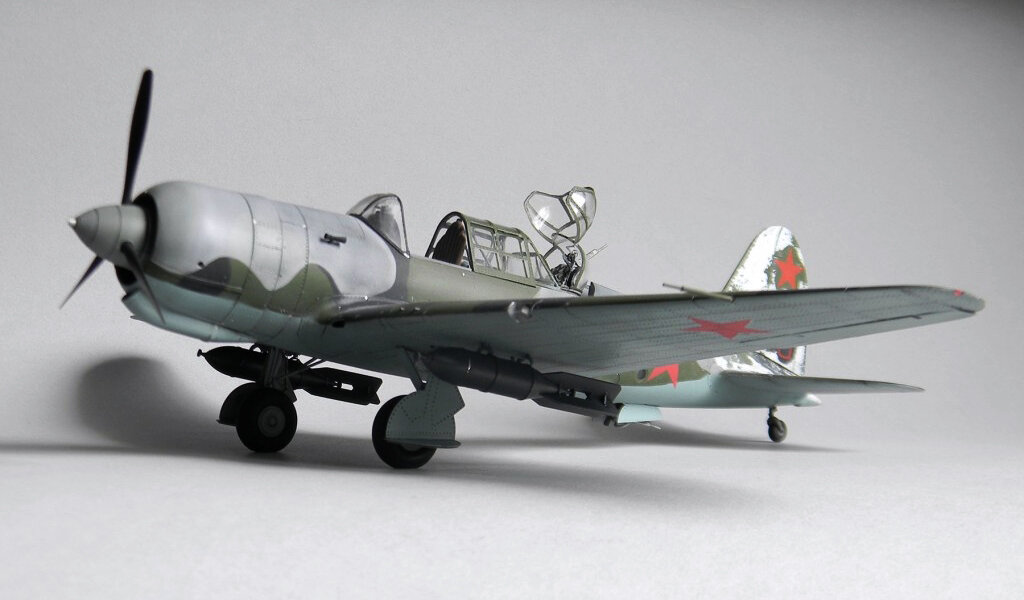 Модель Су-2 с двигателем М-88Б. Автор модели Morgys. Источник: http://scalemodels.ru/