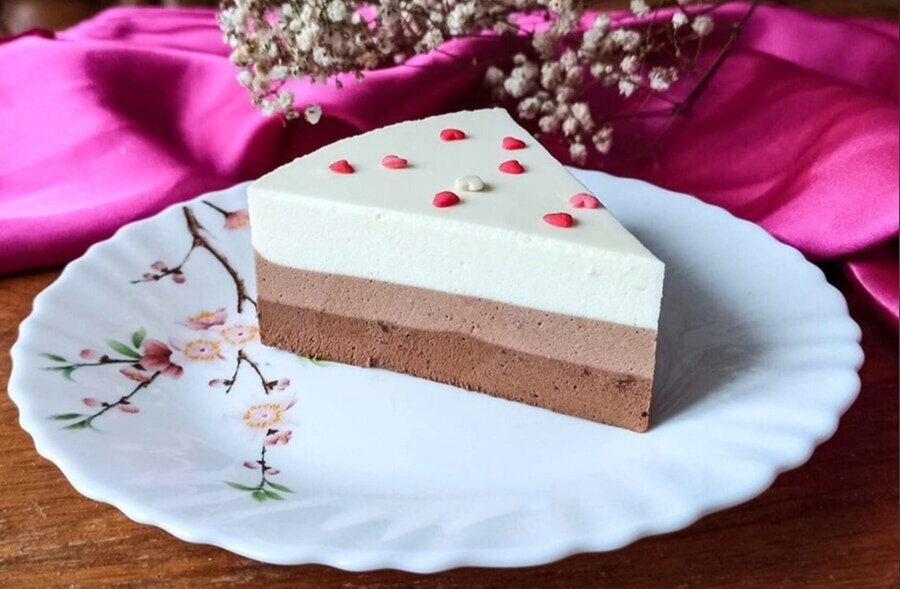 Муссовый торт «Три шоколада» без выпечки | готовим вместе! | Дзен