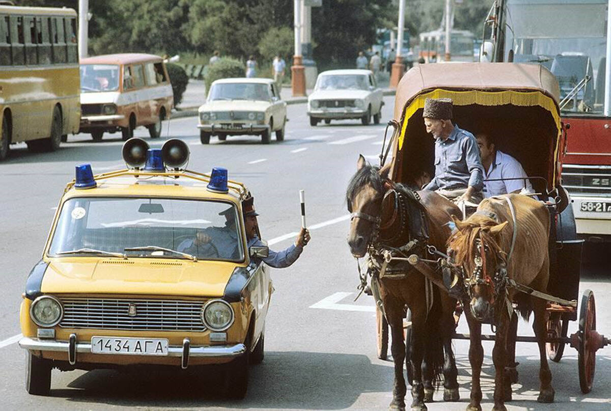 Баку в 1987 году