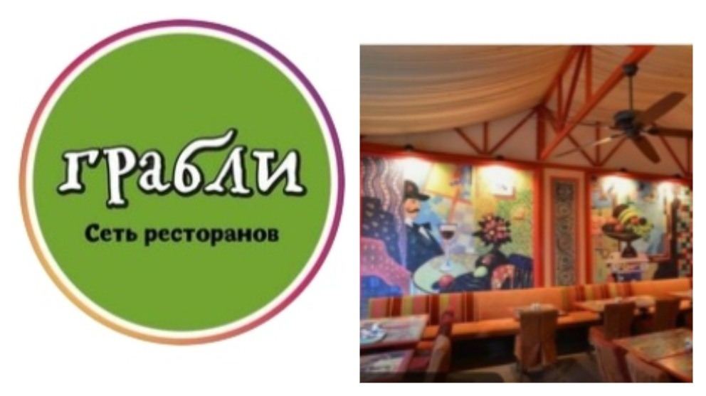 Маршрут до ресторана Грабли.
