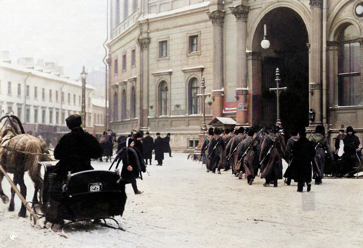 санкт петербург в 1917