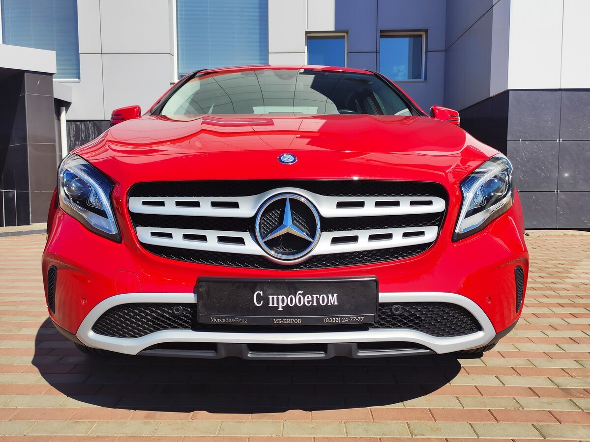 Mercedes-Benz GLA-klasse. Источник иллюстрации - auto.ru