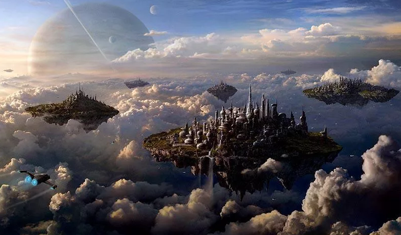 Например, в таком мире