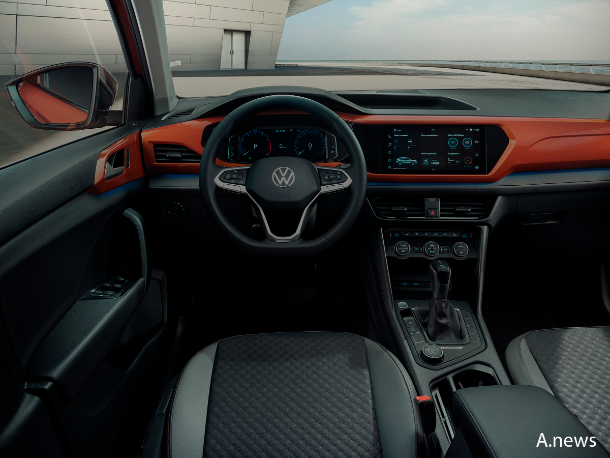 Салон новой VW Taos