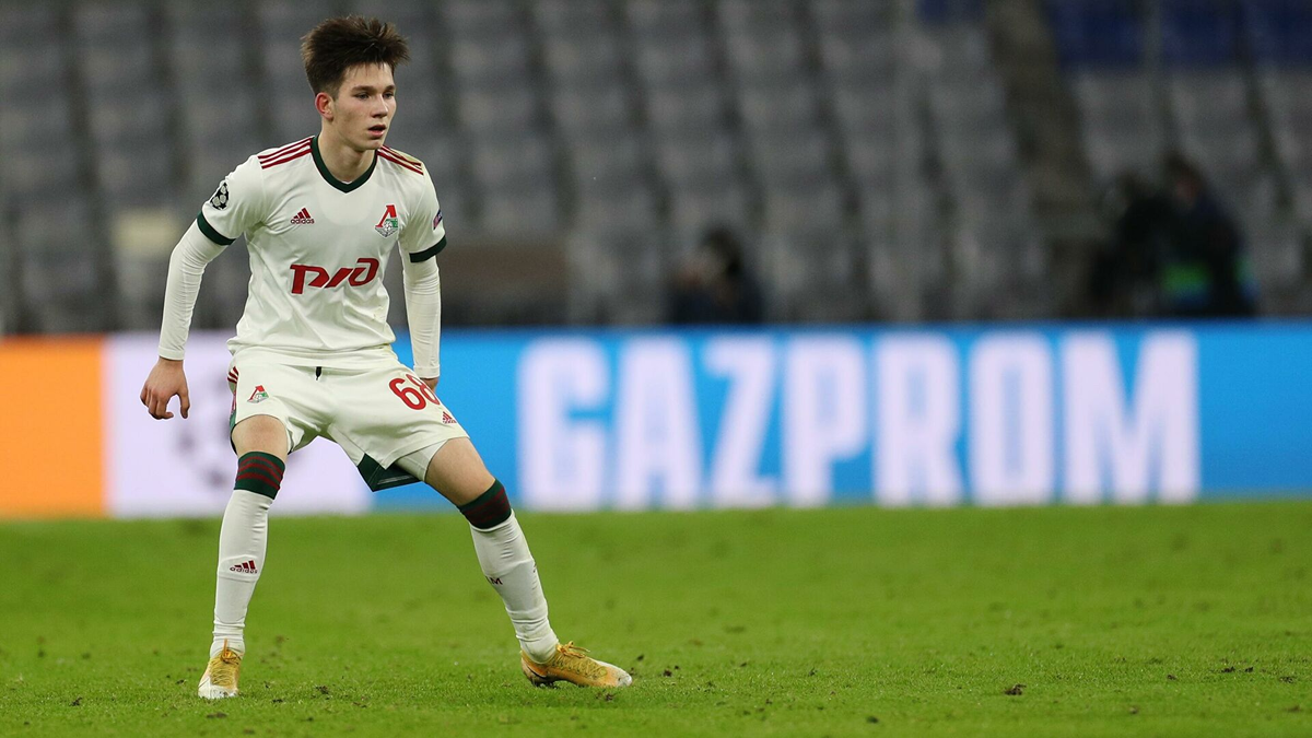 Никита Иосифов - футболист московского "Локомотива"