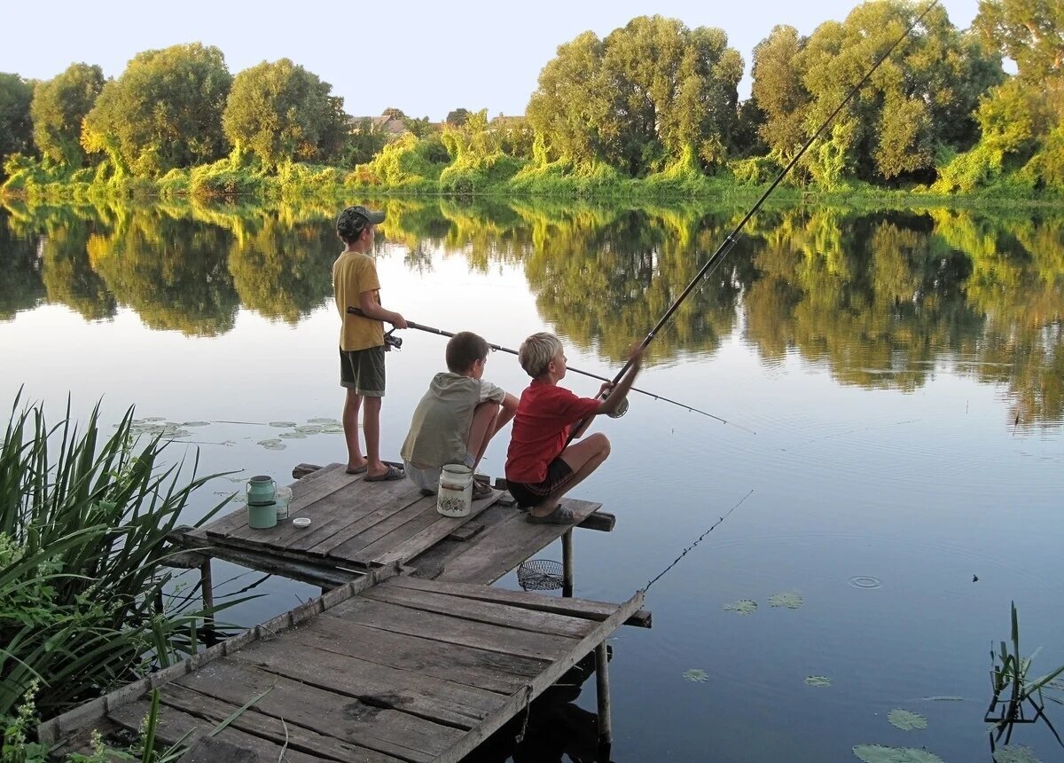 Рыбалка это не только рыба (фото из интернета)