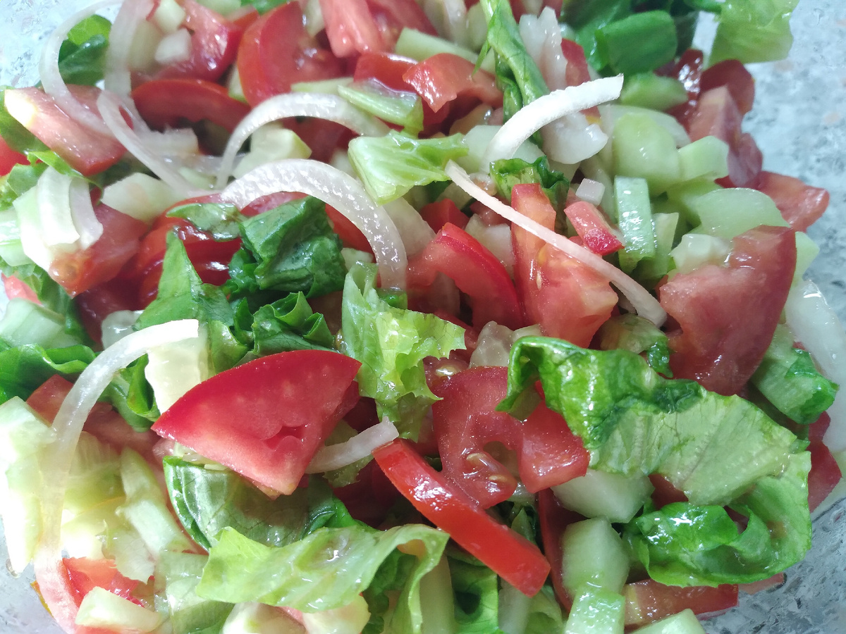 Овощной салатик