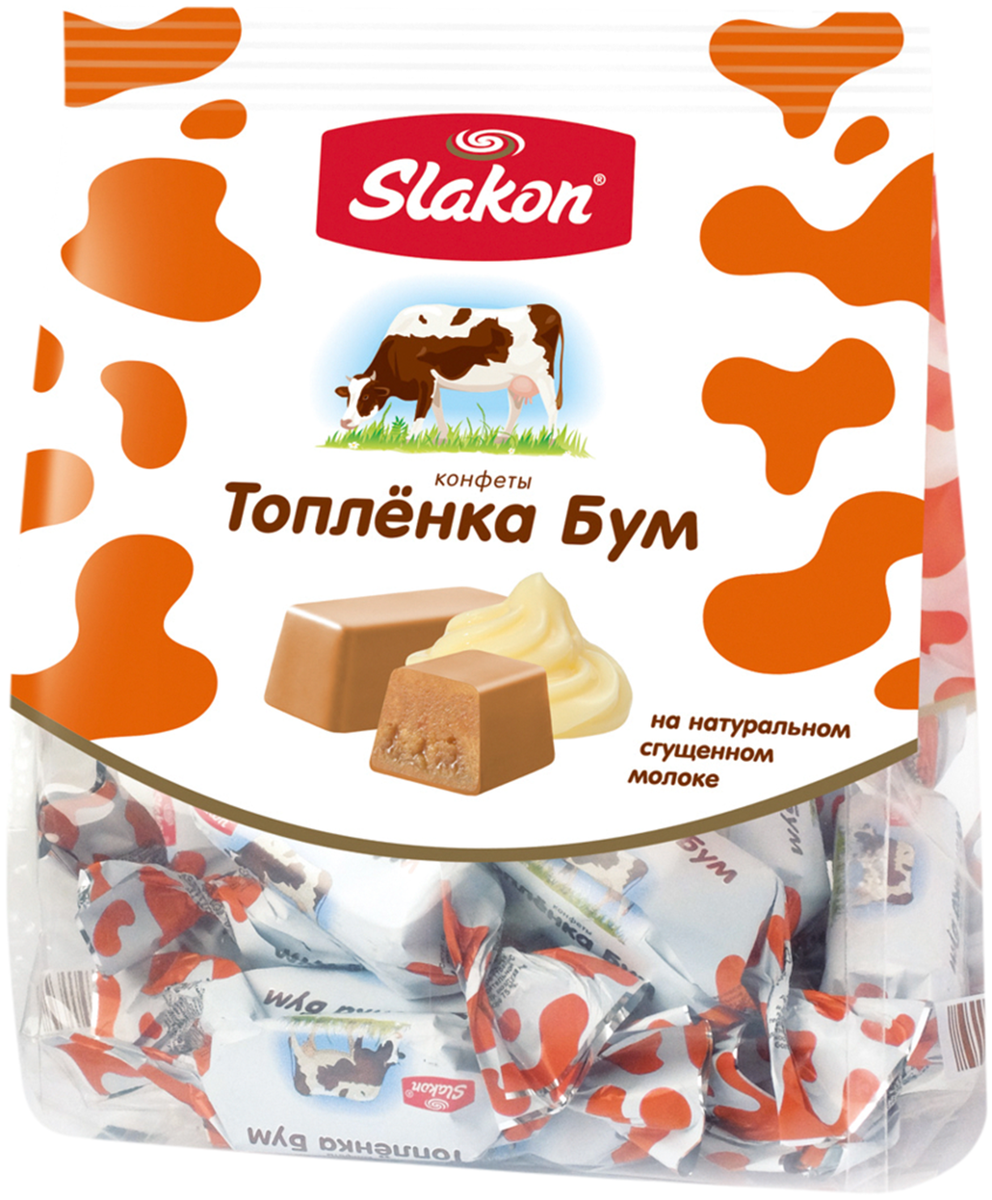 Конфеты Slakon "Топленка Бум"