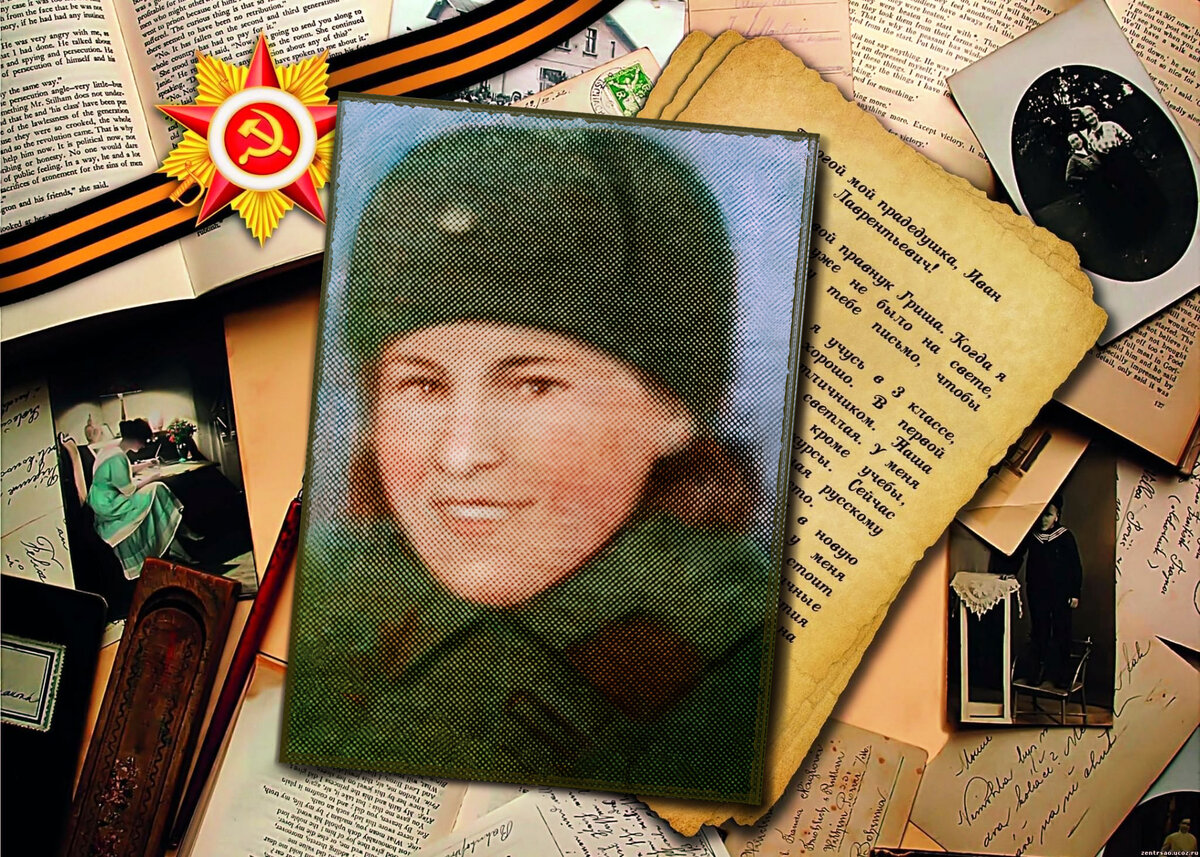 Семенова Клавдия Александровна, колоризация от канала "Жизнь".