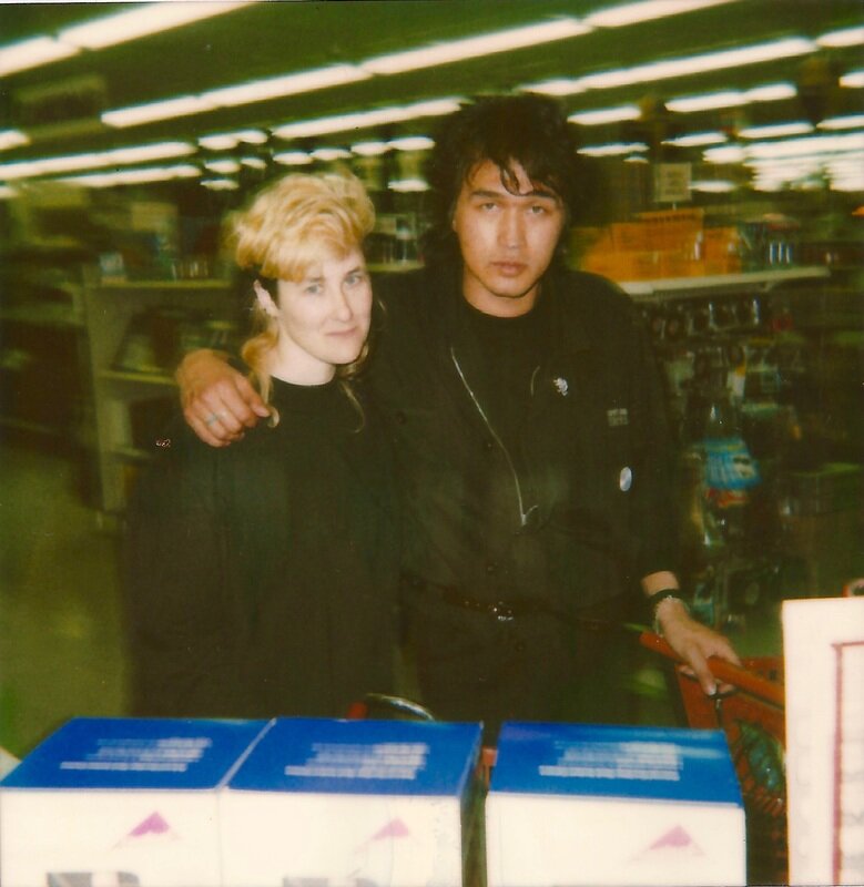Джоанна Стингрей и Виктор Цой. (Из личного архива Джоанны Стингрей).