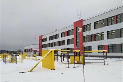    Школа на 825 мест в Истре © Министерство строительного комплекса Московской области