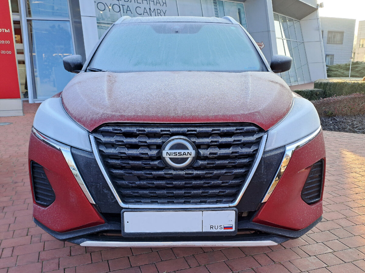 вид спереди Nissan Kicks Рестайлинг 