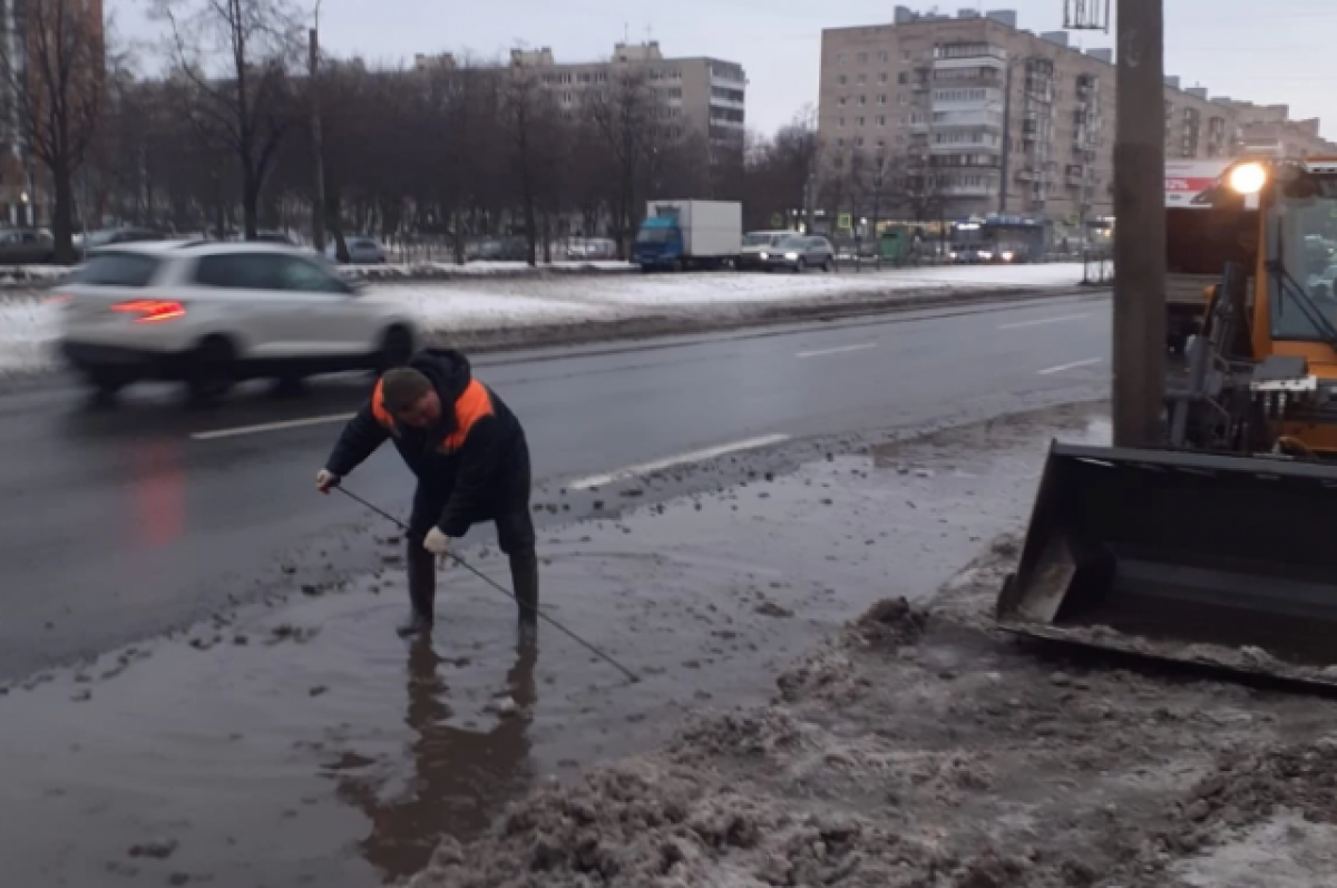 Оттепель в петербурге