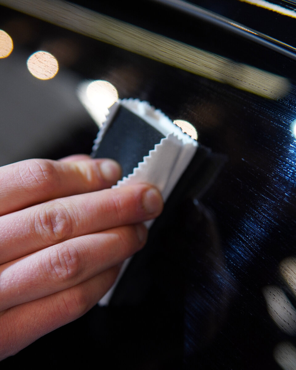 наносим антидождь