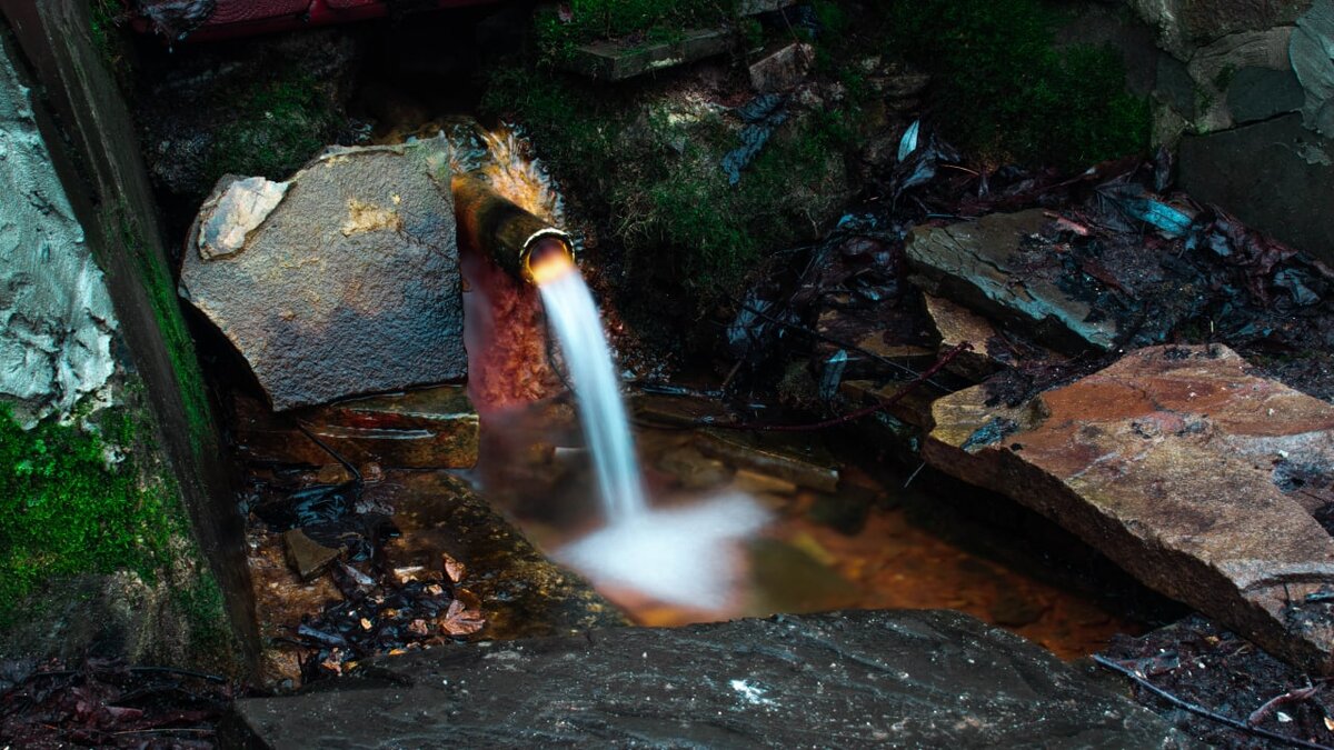 Небольшой родник, мой пример такой фотографии