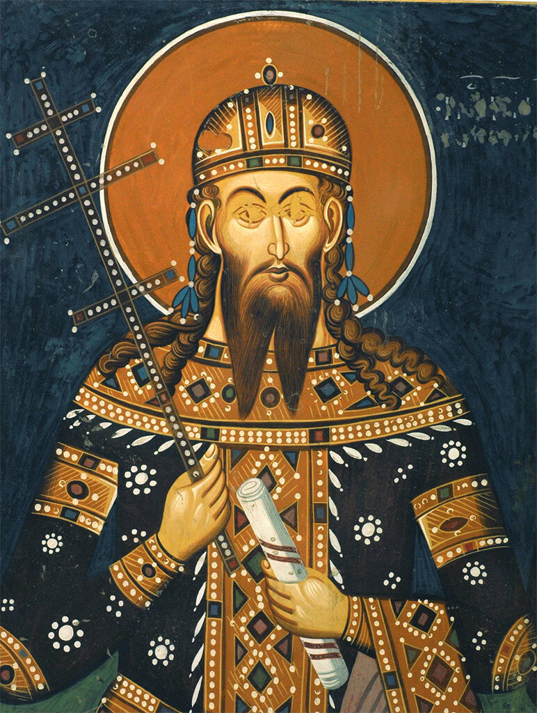 Стефан Урош V (1355г.—1371г.) Последний царь Сербии.