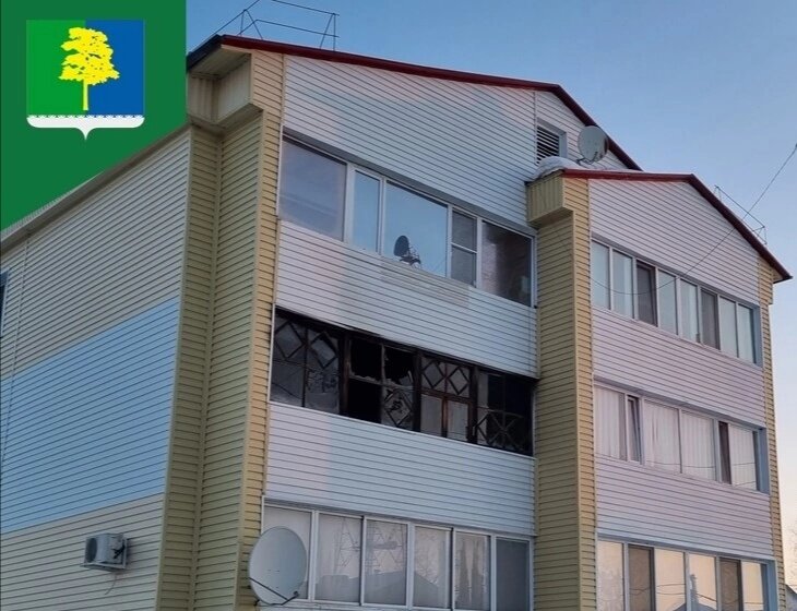    На пожаре в Междуреченском пострадали два человека