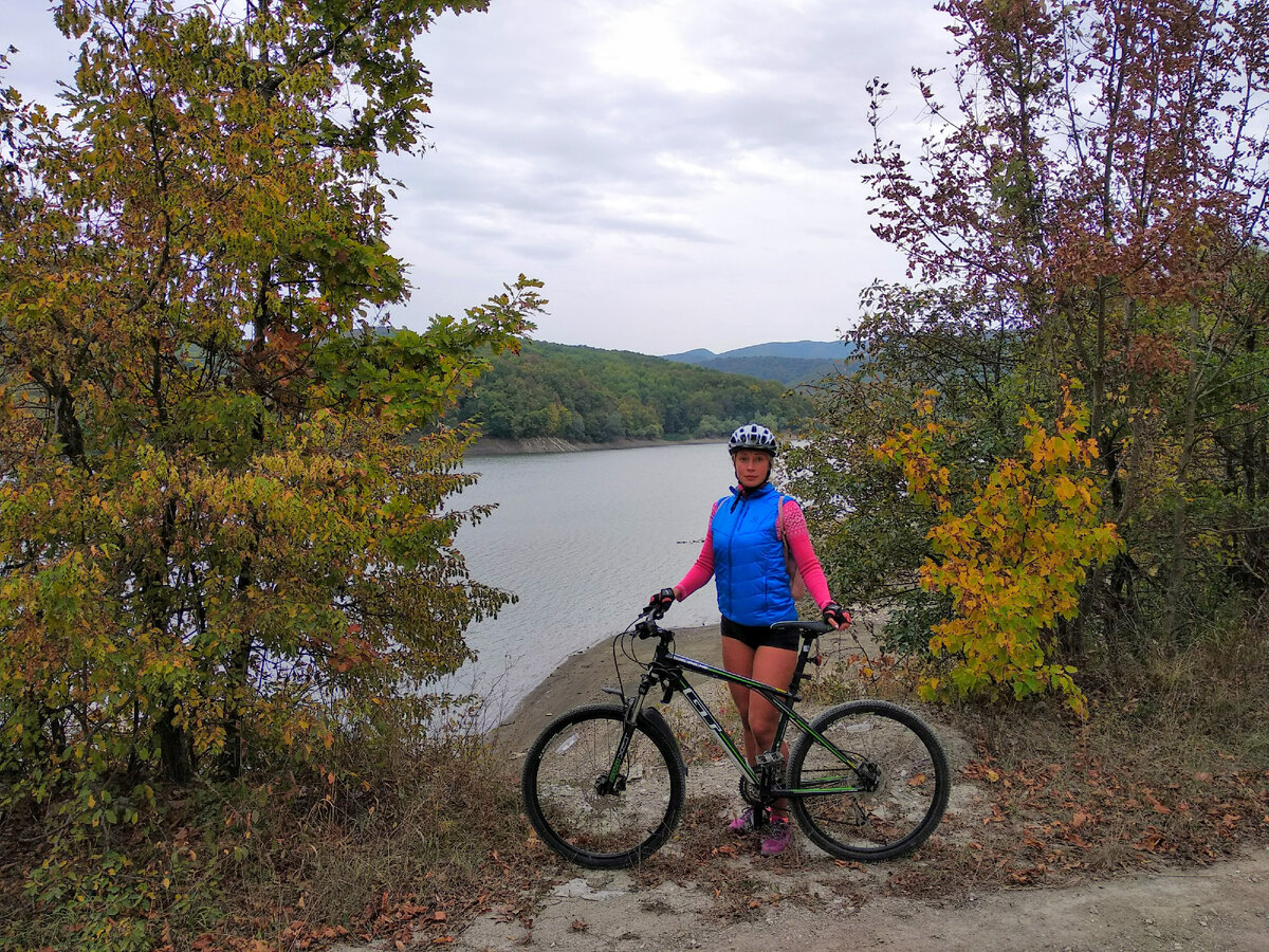 Велотур в Новороссийске. Неберджаевское водохранилище 
