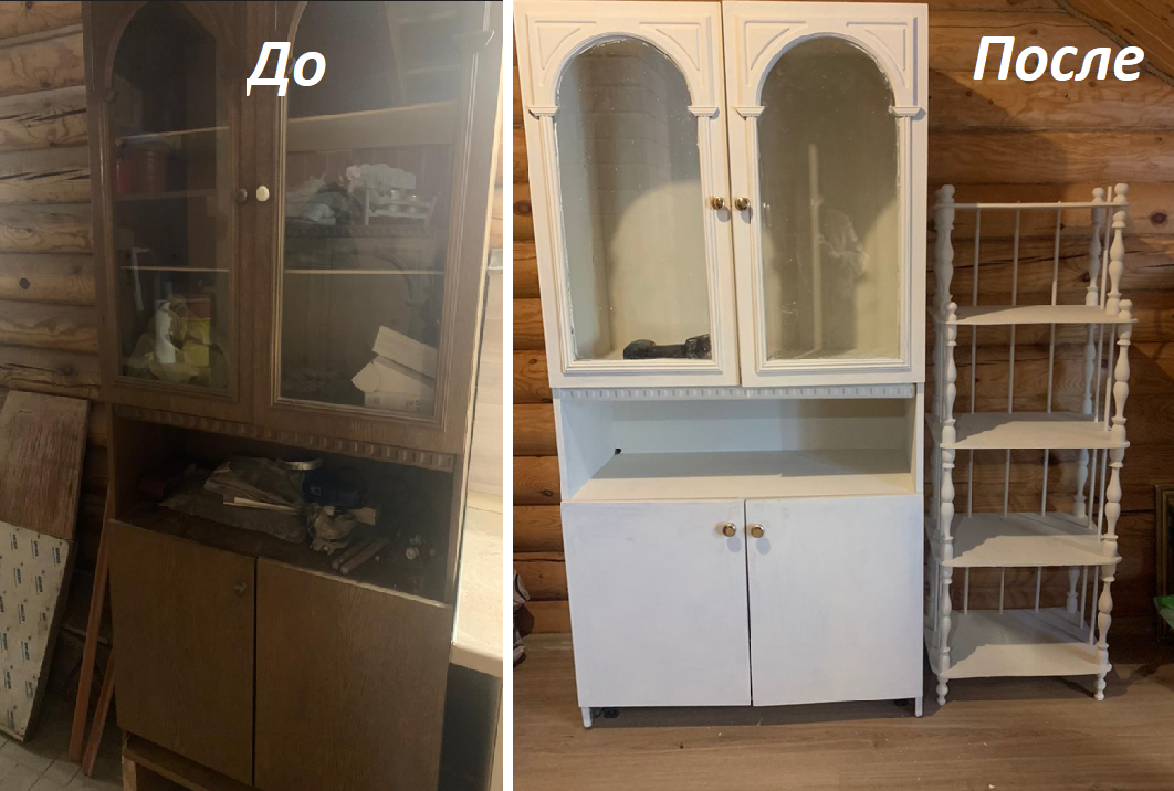 Как превратить старый шкаф в Арт-объект с помощью меловой краски ...