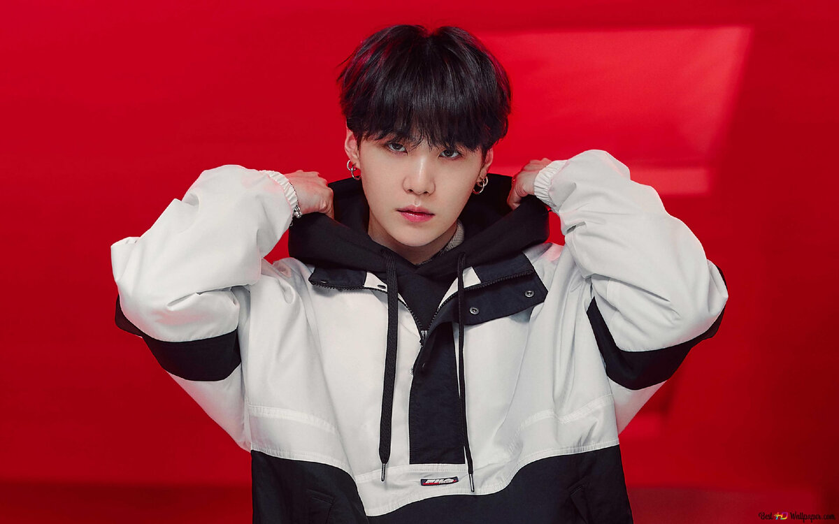 Участник k-pop группы BTS - Suga