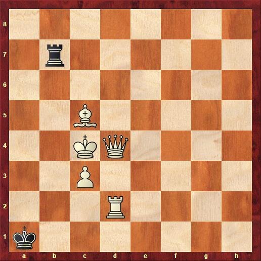 Ход белых. Мат в 3 хода.