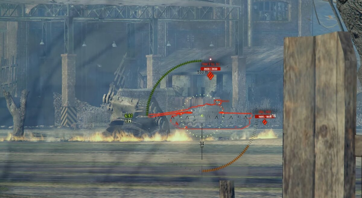 Зачем в WoT сделали серверный прицел, если он не помогает нормально ...