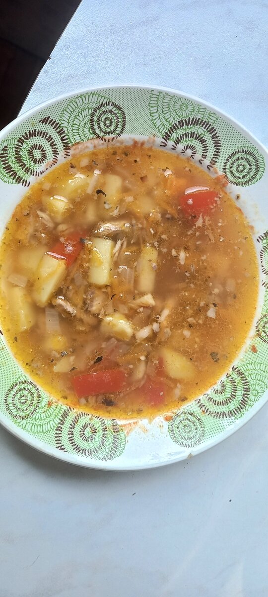 Рыбный суп.