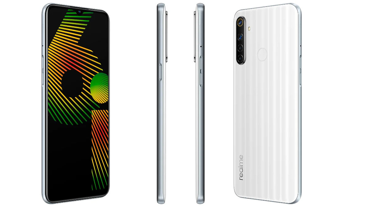 Realme 6i "Белое молоко"