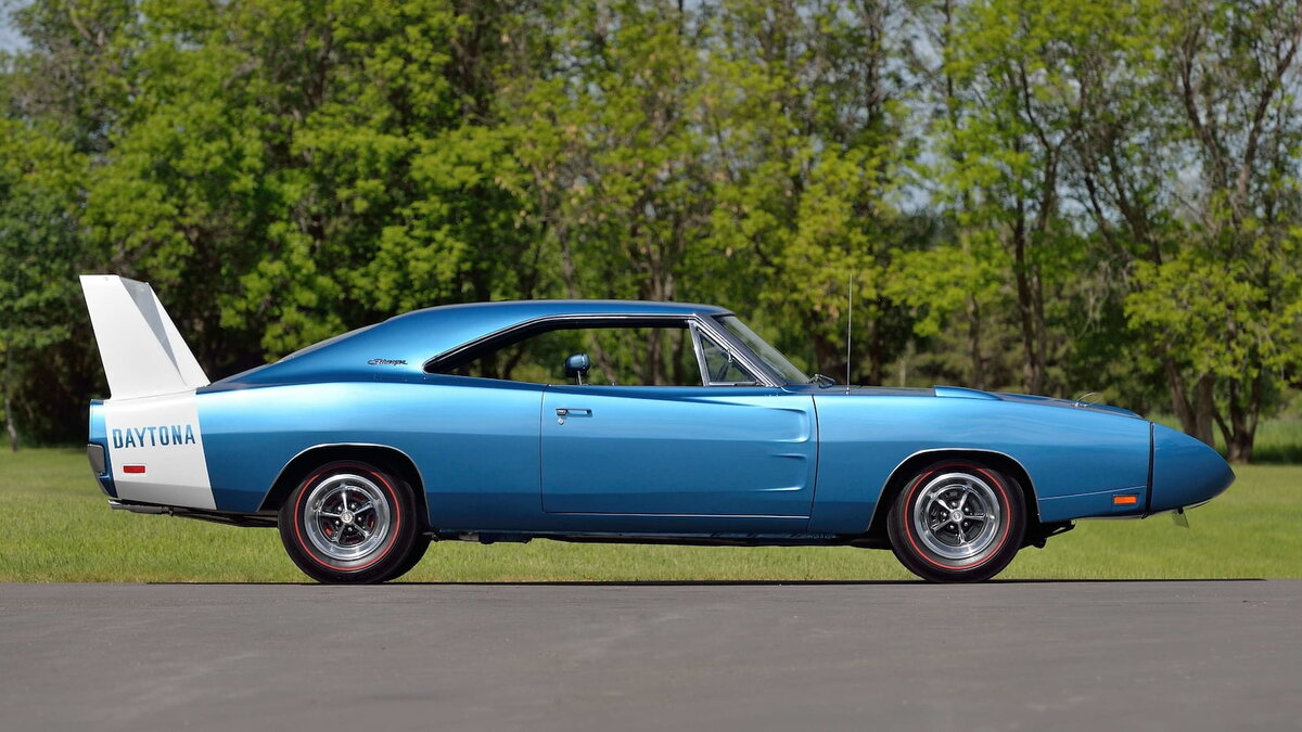 Dodge Charger Daytona 1969 - Первый гоночный автомобиль NASCAR,  преодолевший рубеж скорости в 200 миль/ч! | Интересные автомобили | Дзен