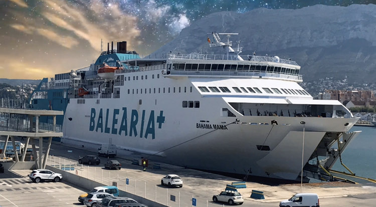 Паром на остров Ибица