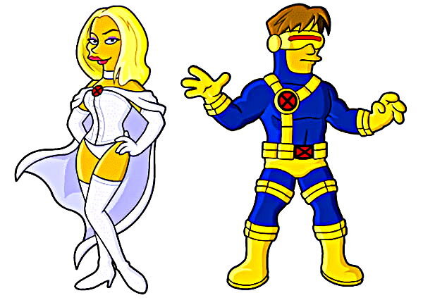 Эмма Фрост и Скотт Саммерс