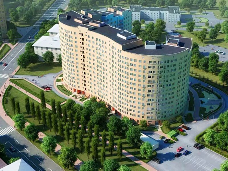 Удобный доступ и парковки у дома