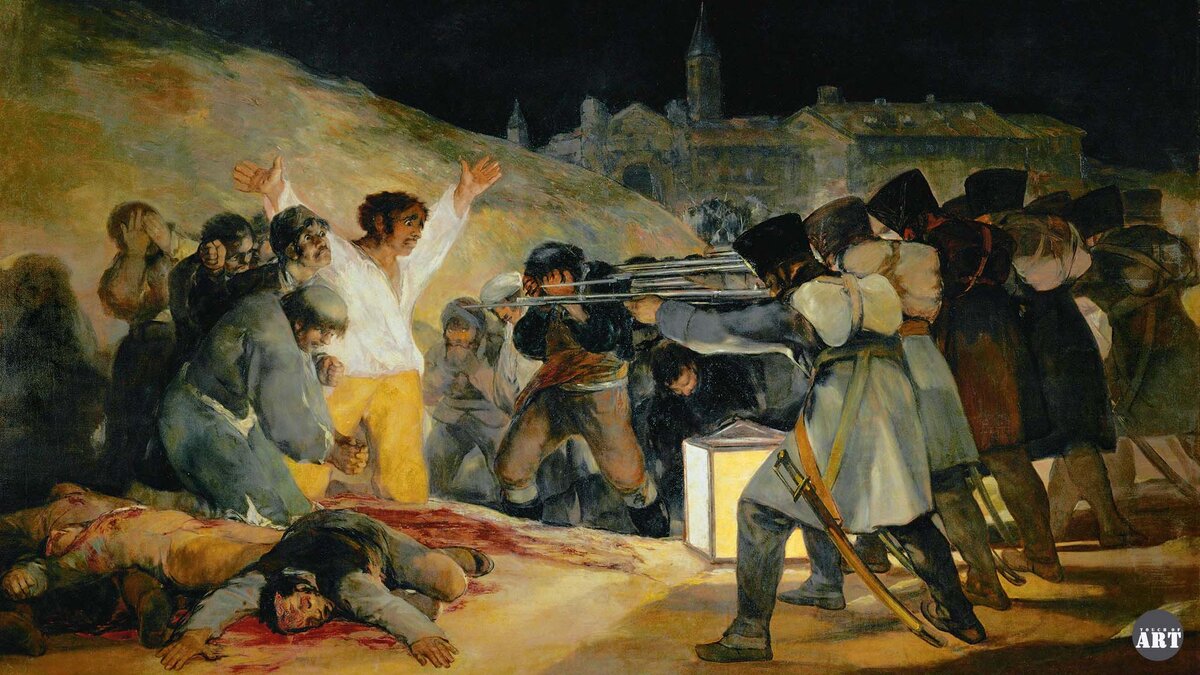 Франсиско Гойя. «Третье мая 1808 года в Мадриде», 1814