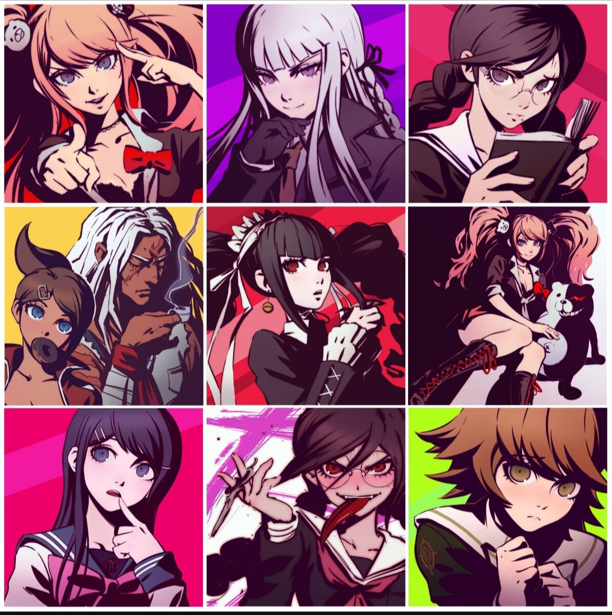 Действие происходит в элитном учебном заведении, название которого — академия «Пик надежды» (яп. 希望ヶ峰学園 кибо:гаминэ гакуэн). Туда принимаются талантливые ученики старшей школы, которые являются специалистами в какой-нибудь области. Наравне с талантливыми учениками присутствует один самый обыкновенный, ничем не выдающийся ученик, который попадает в эту академию путём победы в лотерее, проводимой академией раз в год. Таким учеником становится Макото Наэги (яп. 苗木 誠 Наэги Макото), который довольно оптимистичен, но считает, что ничем не отличается от других. Макото присвоено звание «абсолютный счастливчик»