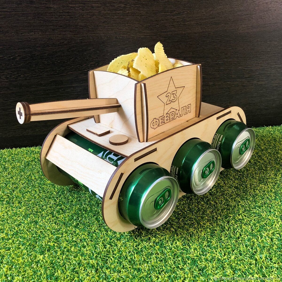 #Танк органайзер для безалкогольных напитков - оригинальный подарок на 23 Февраля