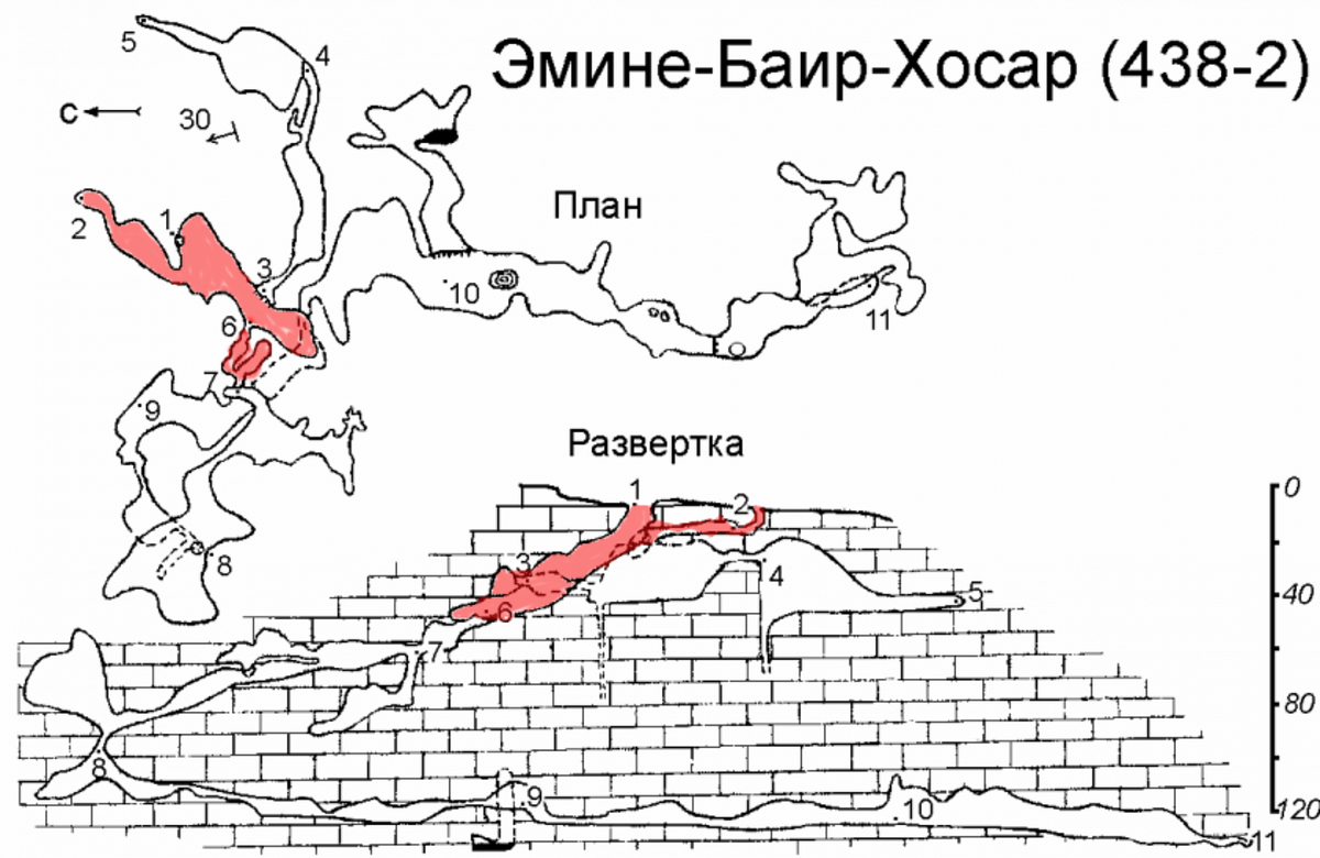 Карта пещер крыма