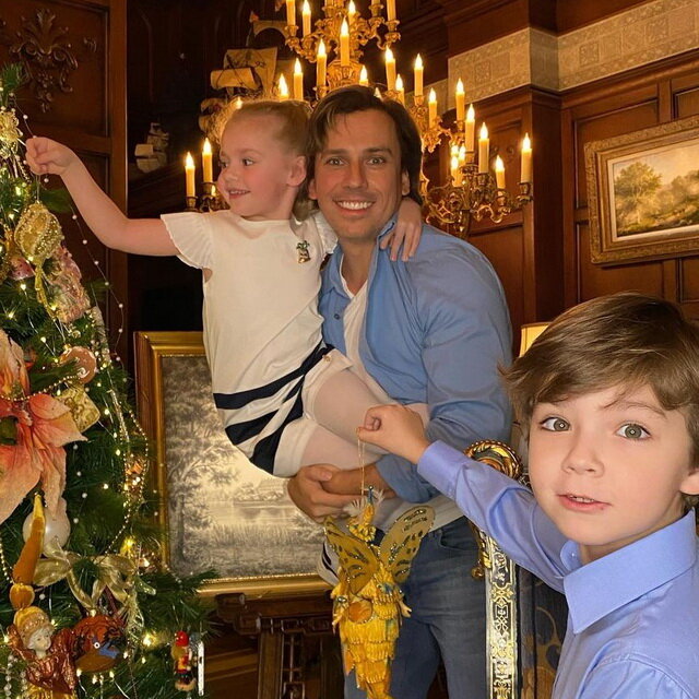 Максим Галкин с детьми Лизой и Гариком Инстаграм Максима Галкина