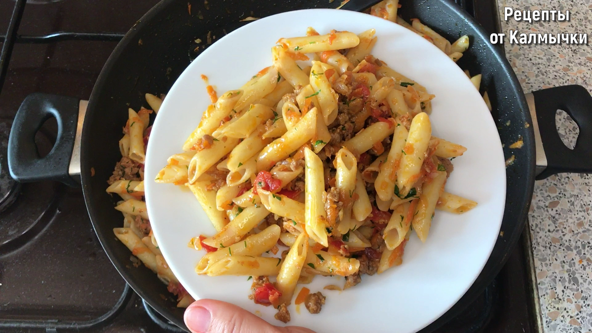 Макароны по-флотски)