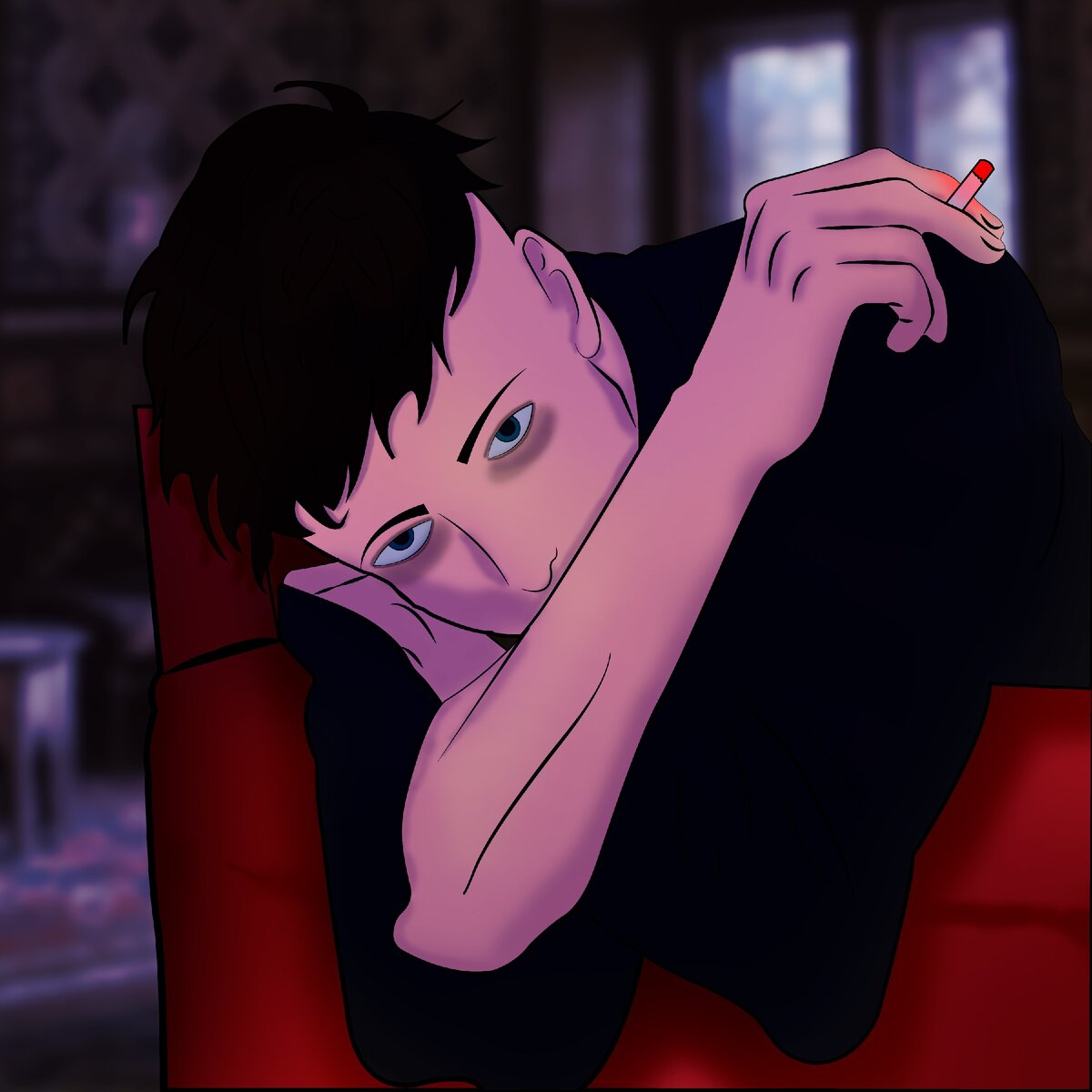 Это я типа себя нарисовал. Круто, да?