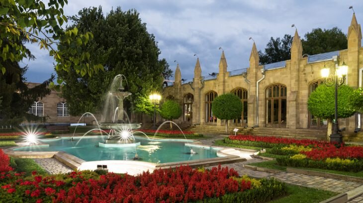  Нарзанная галерея в Кисловодске. Фото: Из открытых источников