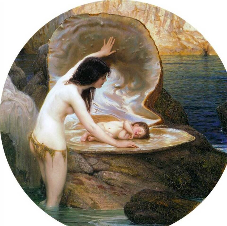 Дитя водяных ок. 1895 г.