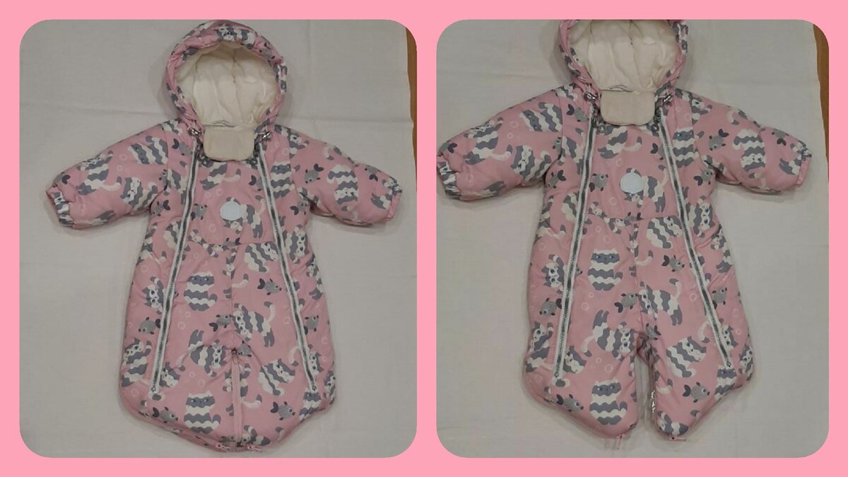 Конверт и комбинезон для малышей