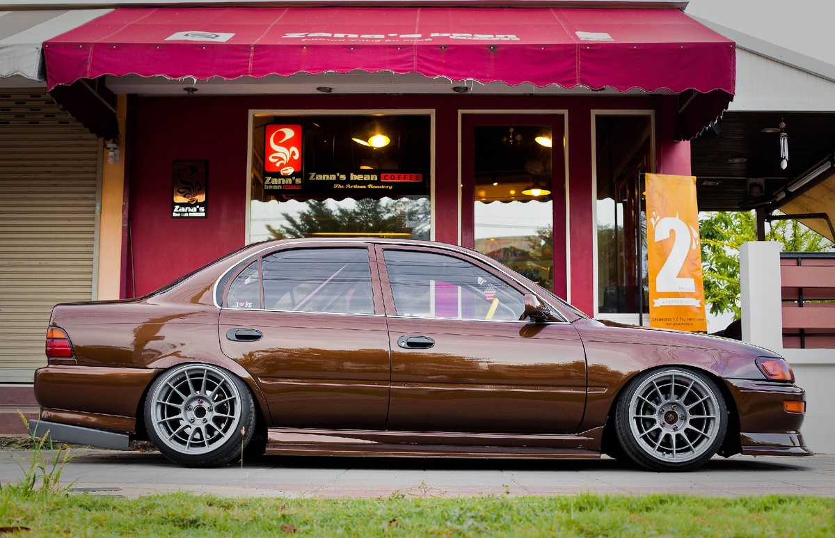 Toyota Corolla E100. Фото из открытых источников